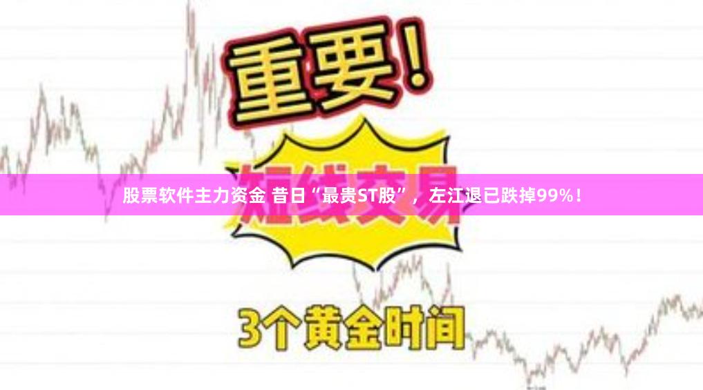 股票软件主力资金 昔日“最贵ST股”，左江退已跌掉99%！