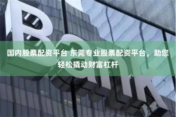国内股票配资平台 东莞专业股票配资平台，助您轻松撬动财富杠杆